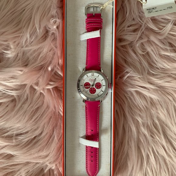 NEW IN BOX! COACH BOYFRIEND LADIES WATCH - Picture 1 of 7